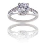 Coffret Bague Femme Rhodium GIENA