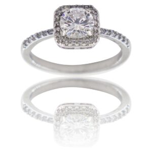 Coffret Bague Femme Rhodium LUCIDA