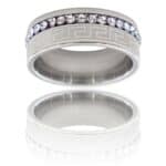 Bague Anneau Homme Acier EAQUE