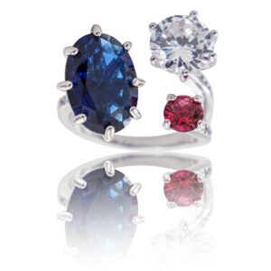 Coffret Bague Femme Rhodium ELOA