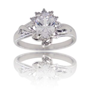 Coffret Bague Femme Rhodium VANYA