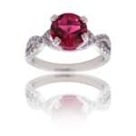 Coffret Bague Femme Rhodium CURSA