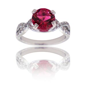 Coffret Bague Femme Rhodium CURSA