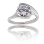 Coffret Bague Femme Rhodium NOMA