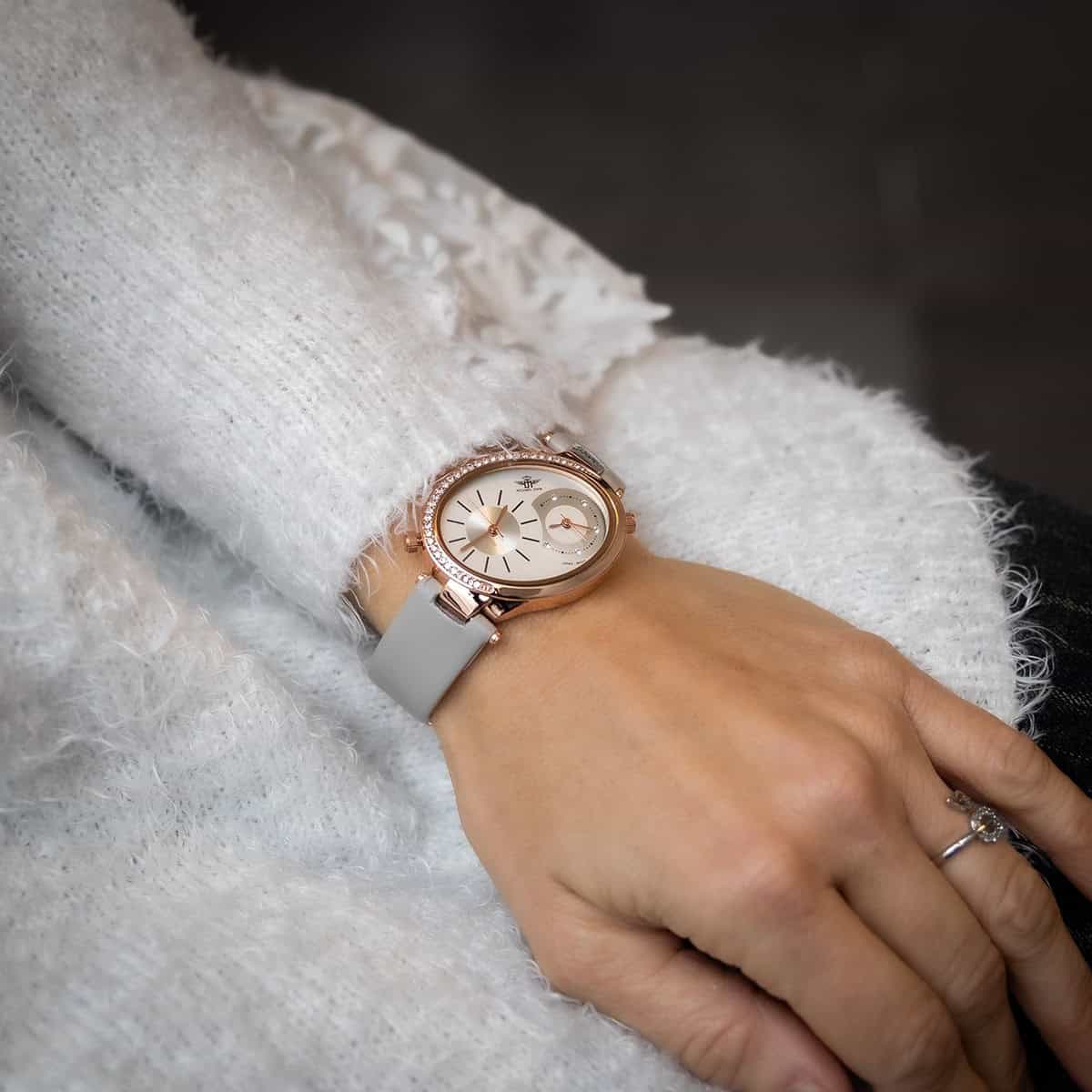 Montre Femme Gris M. JOHN