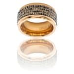 Coffret Bague Femme Acier strass