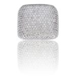 Coffret Bague Femme Acier strass