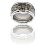 Coffret Bague Femme Acier strass