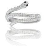 Coffret Bague Femme Serpent strass