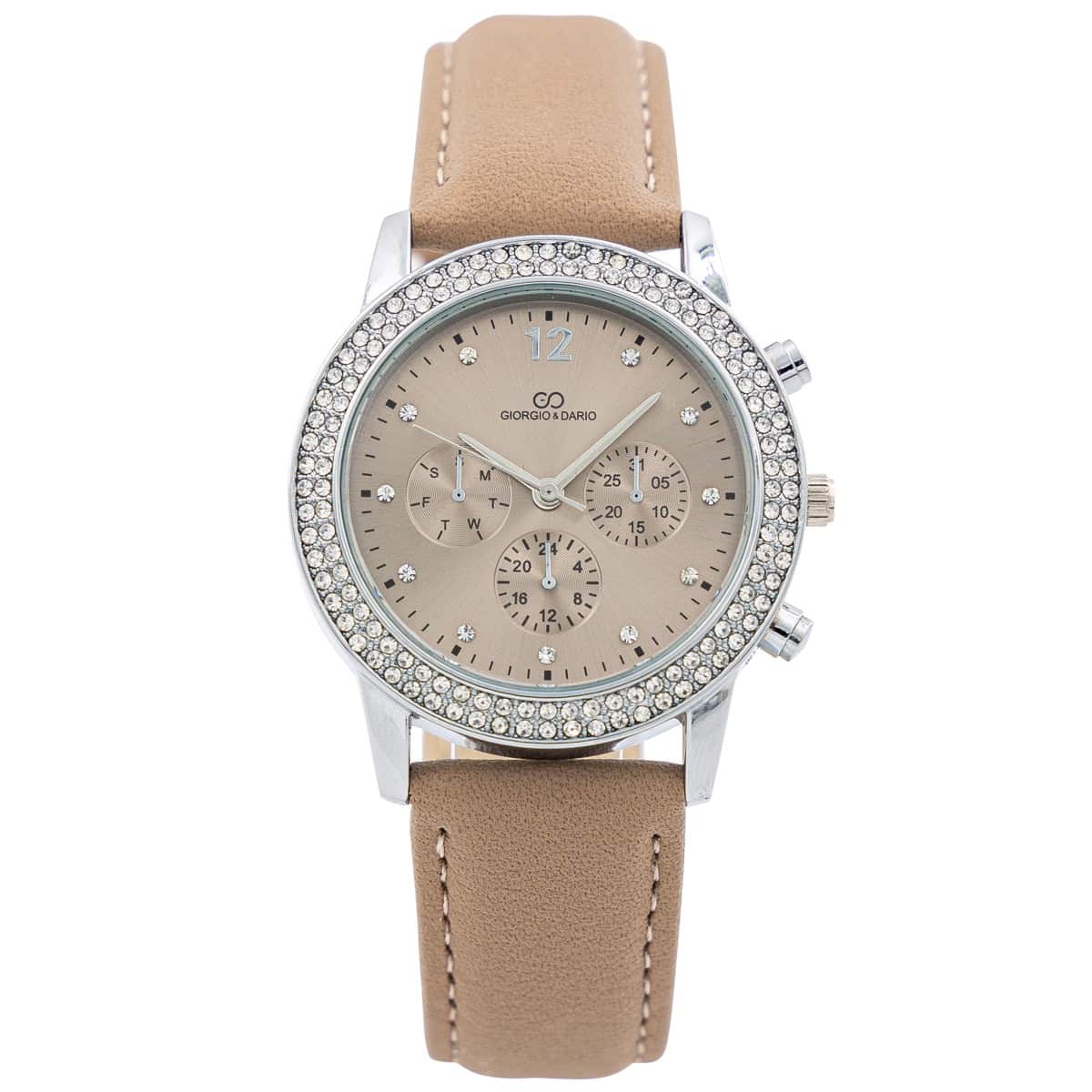 Coffret Montre Femme Brun GIORGIO