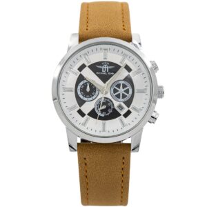 Coffret Montre Homme Beige M. JOHN