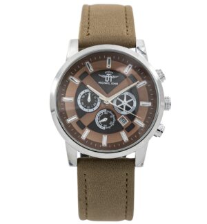 Coffret Montre Homme Brun M. JOHN