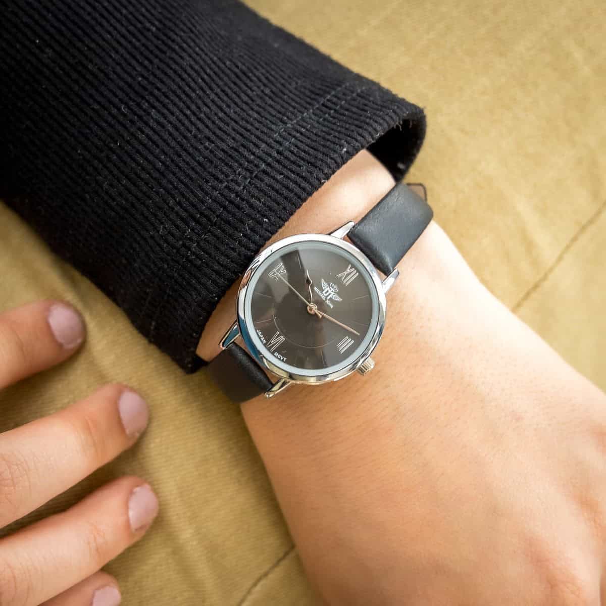 Montre Pour Femme Noir M. JOHN