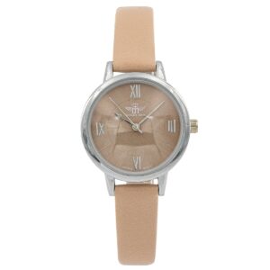 Montre Pour Femme Rose Beige M. JOHN