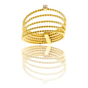 Cinq Bagues Femme Strass DAPHNEE