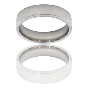 Bague Anneau Homme Acier