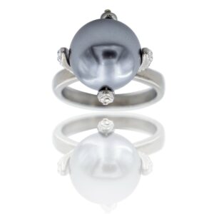 Bague Femme Perle Strass DAPHNEE