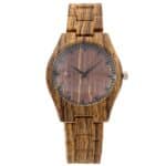 Montre Homme Plastique Bois CHTIME