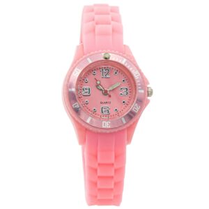 Montre Enfant Silicone Rose CHTIME