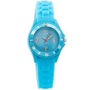Montre Enfant Silicone Bleu CHTIME