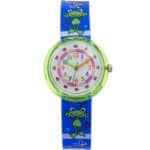 Montre Enfant Silicone Bleu Grenouille CHTIME