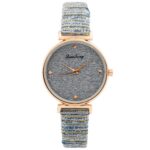 Montre Femme Gris Strass CHTIME