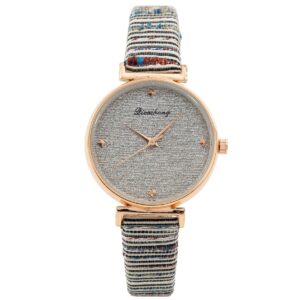 Montre Femme Blanc Strass CHTIME