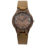 Montre Femme Marron Bois CHTIME