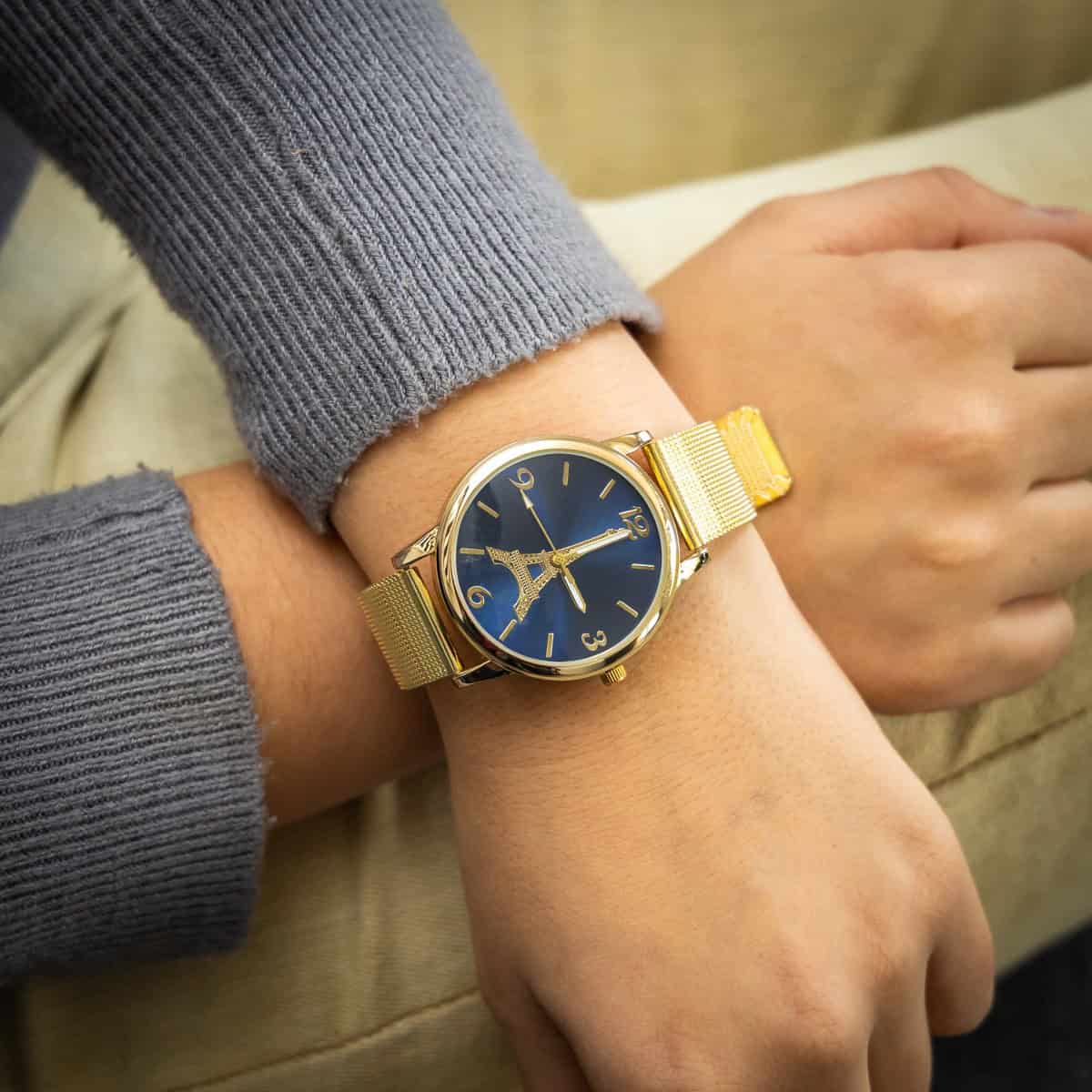 Montre Femme Métal Tour Eiffel