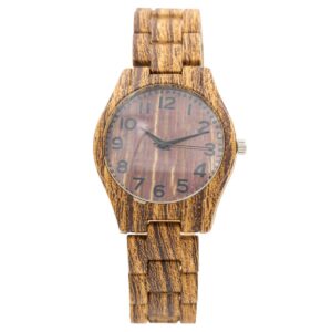 Montre Homme Plastique Bois CHTIME