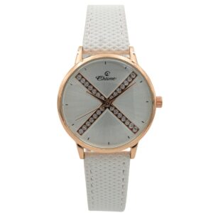 Montre Femme Blanc Strass CHTIME