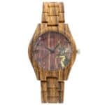 Montre Homme Plastique Bois CHTIME