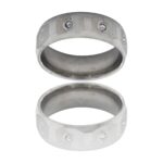 Bague Anneau pour Homme Acier QUERCUS