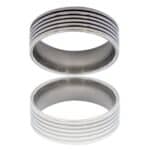 Jolie Bague Anneau Homme Acier CISCUS