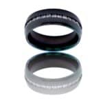 Bague Femme Couleur Noire Ornée Zirconium TILIA