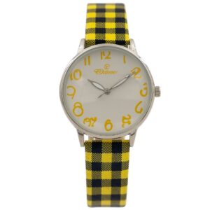 Superbe Montre Femme Jaune CHTIME