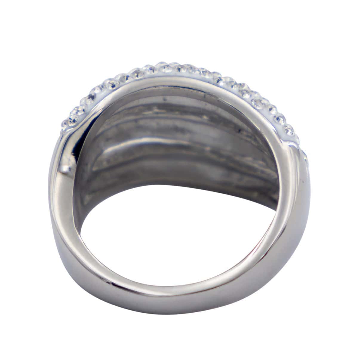 Sublime Bague Femme Ornée Zirconium GLABRA