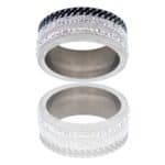 Superbe Bague Femme Ornée Zirconium THUJA