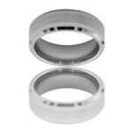 Belle Bague Anneau Homme Tungstène FIRCUS