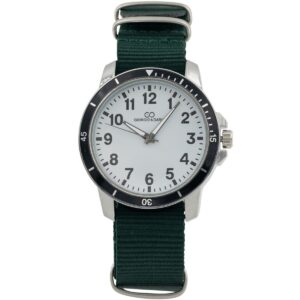 Montre Homme Tissu Couleur Vert GIORGIO