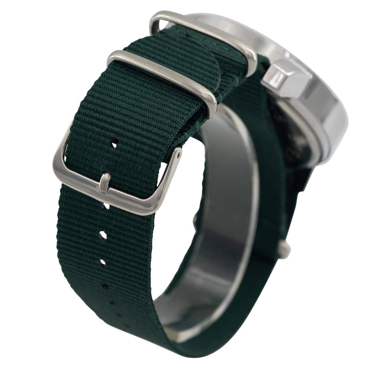 Montre Homme Tissu Couleur Vert GIORGIO