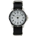 Votre Montre Homme en Tissu Noir GIORGIO