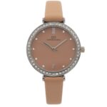 Montre Femme Bracelet Marron Rose GIORGIO