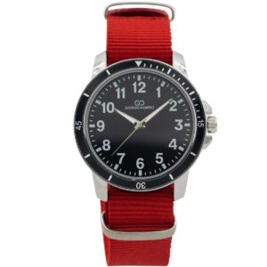 Montre Homme Fashion Tissu Rouge GIORGIO
