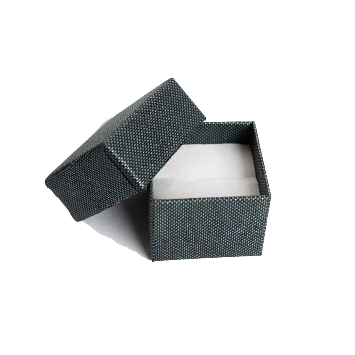 Coffret Bague Femme Trois en Une en Céramique Ornée Zirconium