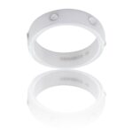 Coffret Belle Bague Femme Céramique Ornée Zirconium