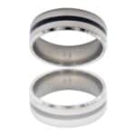 Jolie Bague Anneau pour Homme Acier ILNUS