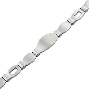 Gourmette Bracelet Homme en Acier