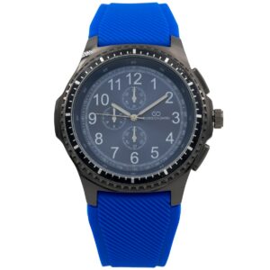 Montre Homme Silicone Couleur Bleu GIORGIO