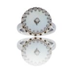 Magnifique Bague Femme Nacrée CALTHA